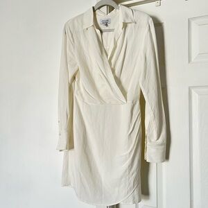 & Other Stories White Linen Dress